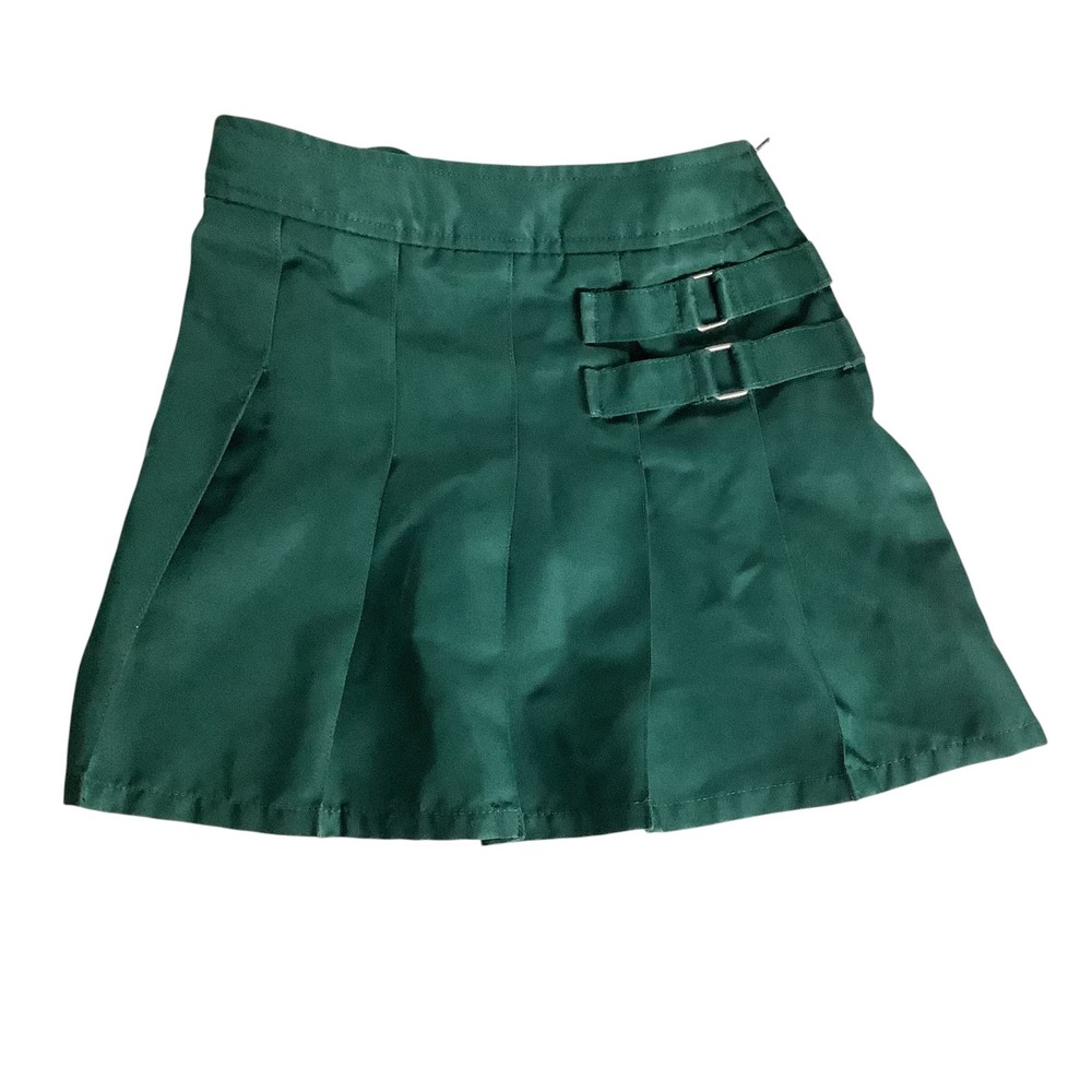 2 Pcs French Toast Skirt Girls 6 Green Uniform Pleated Skort School Preppy - Picture 10 of 16